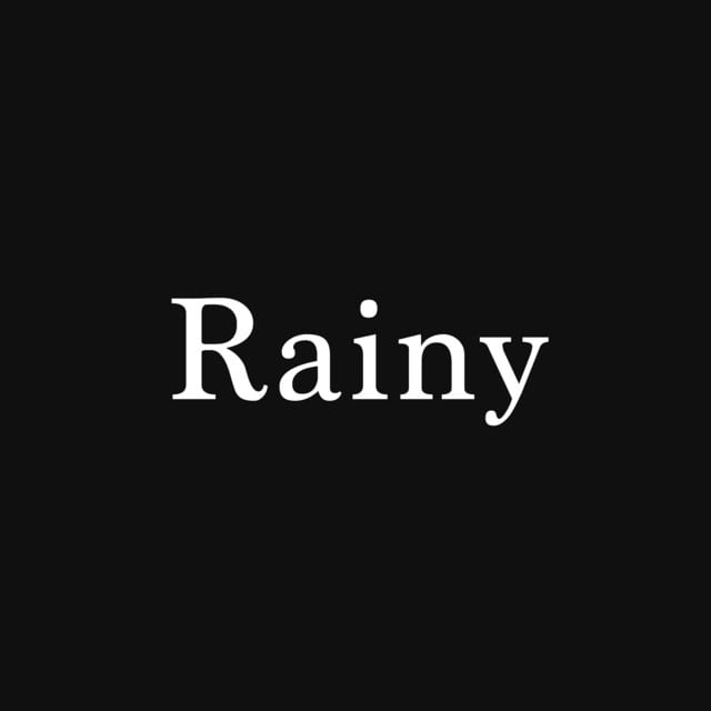 Rainy 公式ジャケット